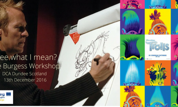 See what I mean? Workshop with ‘Trolls’ Dave Burgess of DreamWorks